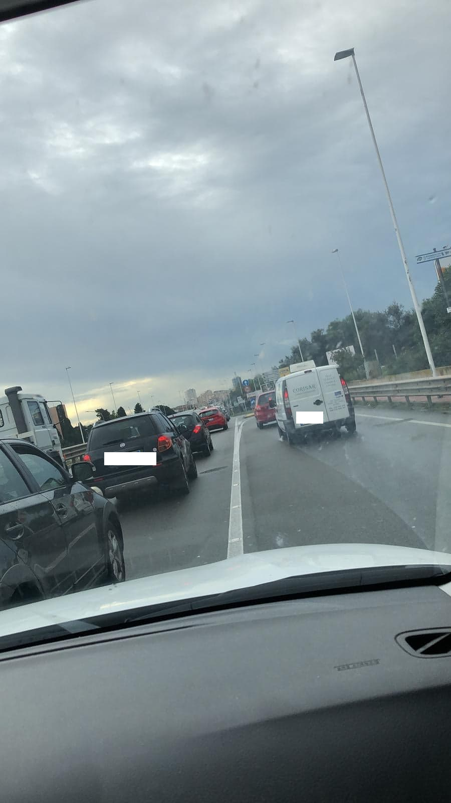 Cagliari, incidente sull’Asse Mediano: traffico riaperto