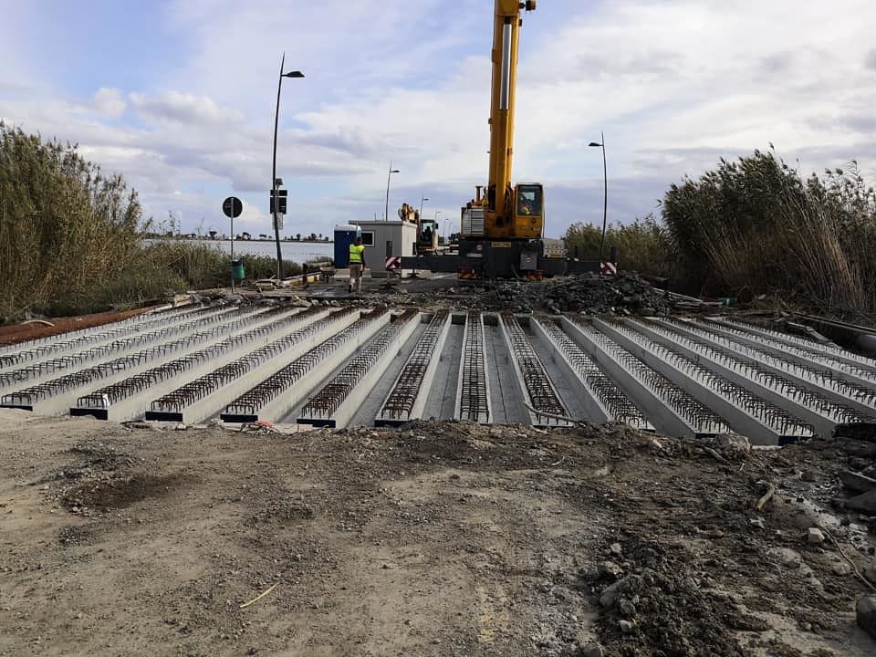 Procedono i lavori sul ponte Lungosaline, Delunas: “Tutto secondo cronoprogramma”