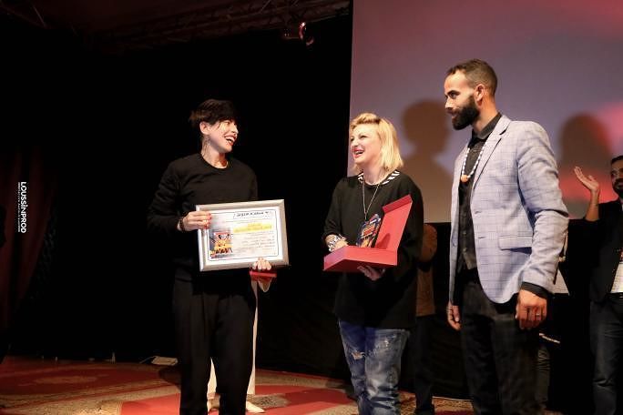 A Michela Sale Musio di Lucidosottile il premio di miglior attrice dell’Hourara International Theater Festival