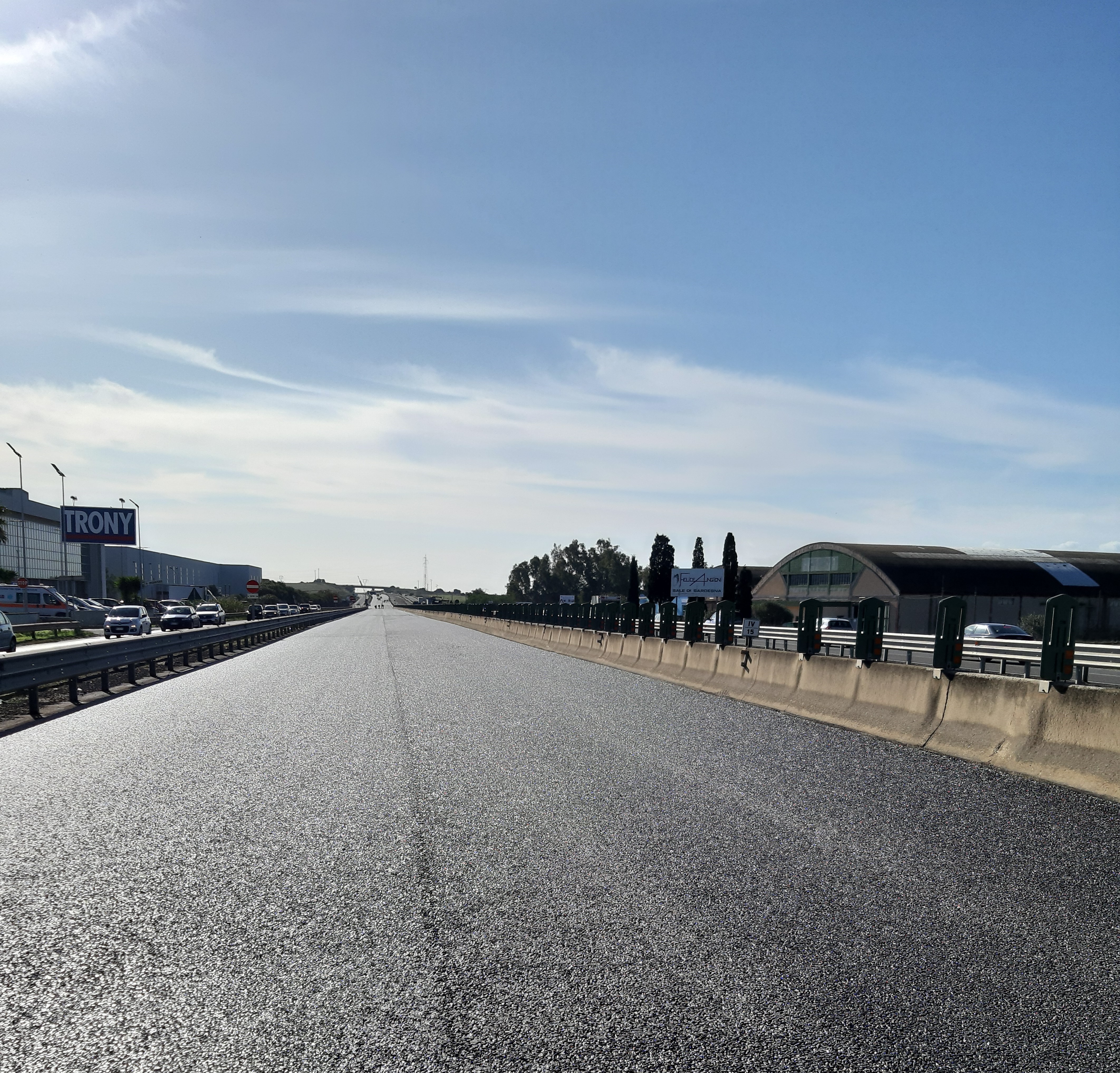 Cagliari, lavori sulla Carlo Felice: riaperto il tratto in direzione Sassari