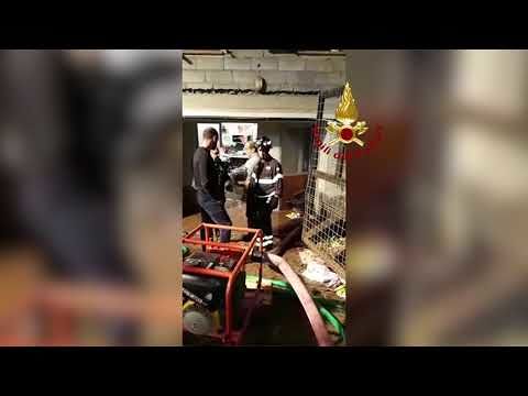Fortissime piogge nell’Oristanese: super lavoro per i vigili del fuoco tra Ghilarza e Abbasanta (VIDEO)