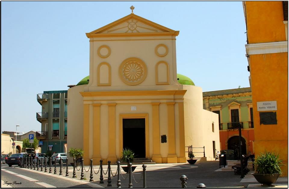 Giornata mondiale dell’infanzia a Monserrato, Santa Maria Vergine si tinge di blu