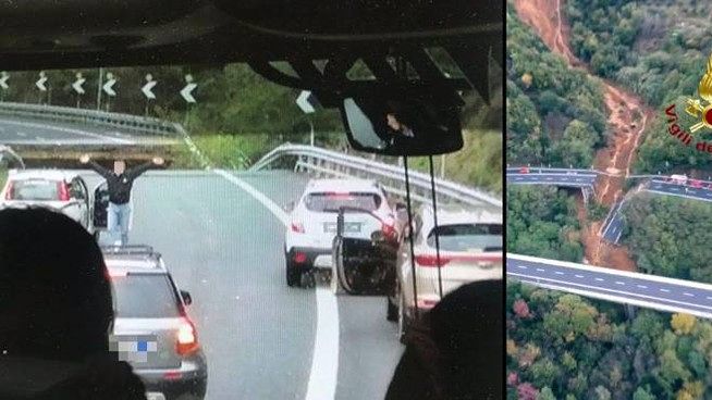 Savona, il crollo del viadotto: “Abbiamo avuto paura di un bis del ponte Morandi” (VIDEO)