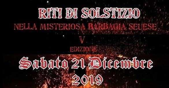 Rito di Solstizio nella misteriosa Barbagia Seuese