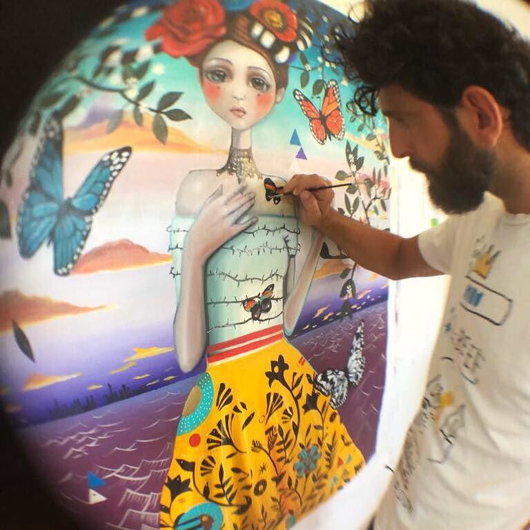 Progetto “Street Art” a Sant’Antioco, Direzione artistica e prima opera affidate all’artista Giorgio Casu