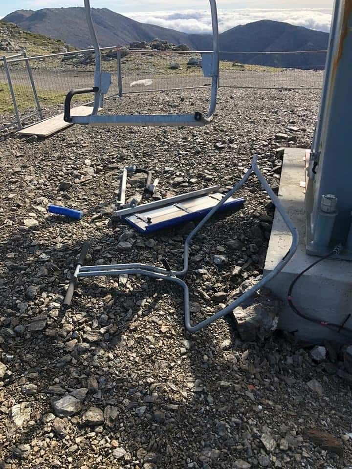 Impianto di risalita devastato a Fonni, la sindaca: “Nessuna telecamera per incastrare i vandali”