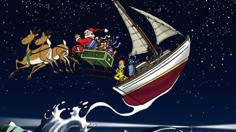 Cagliari, veleggiata di Natale a Su Siccu: “Tutte le barche con festoni e palline colorate”