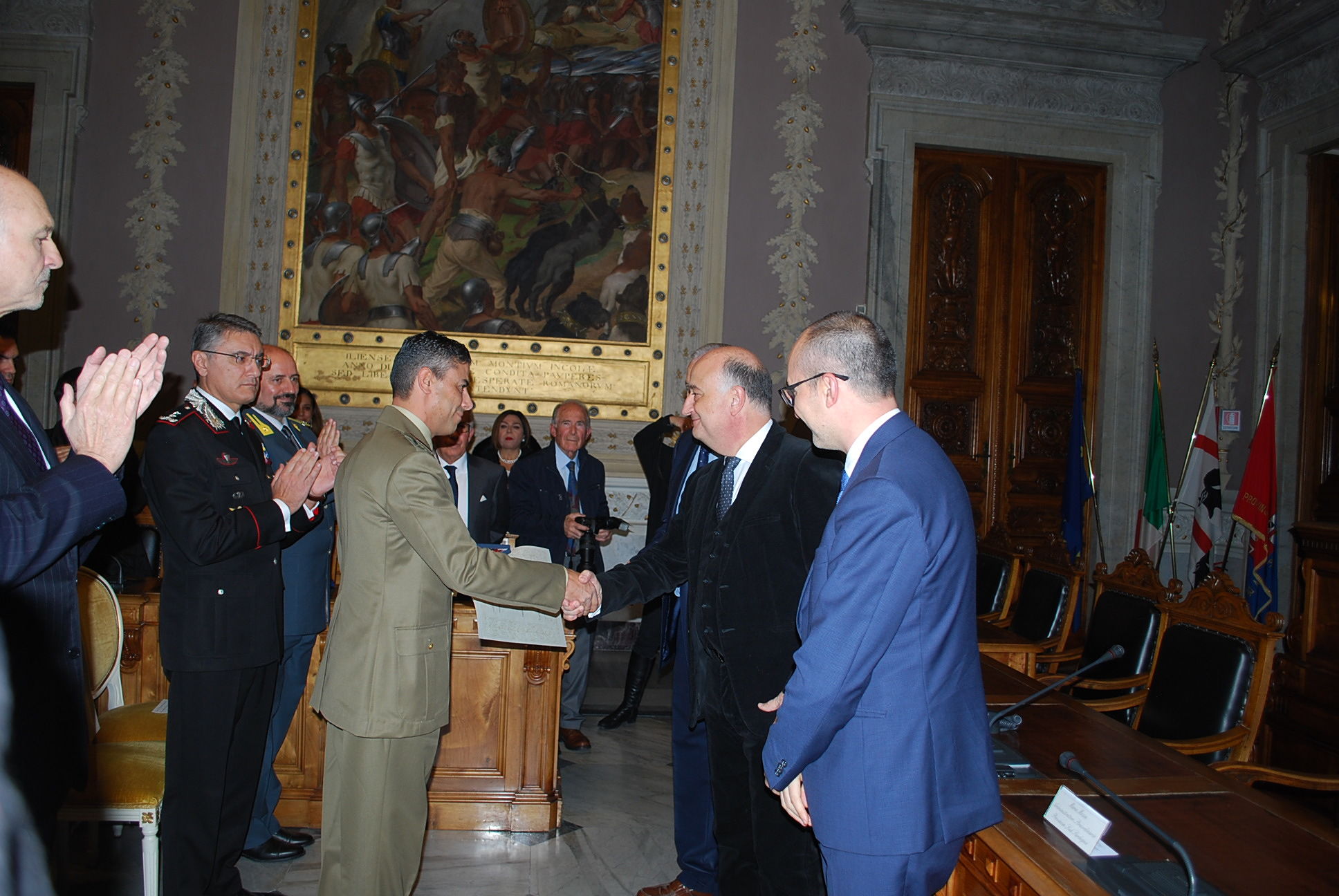 Cagliari, cerimonia in Prefettura: consegnate onoreficenze al merito a quattro cittadini