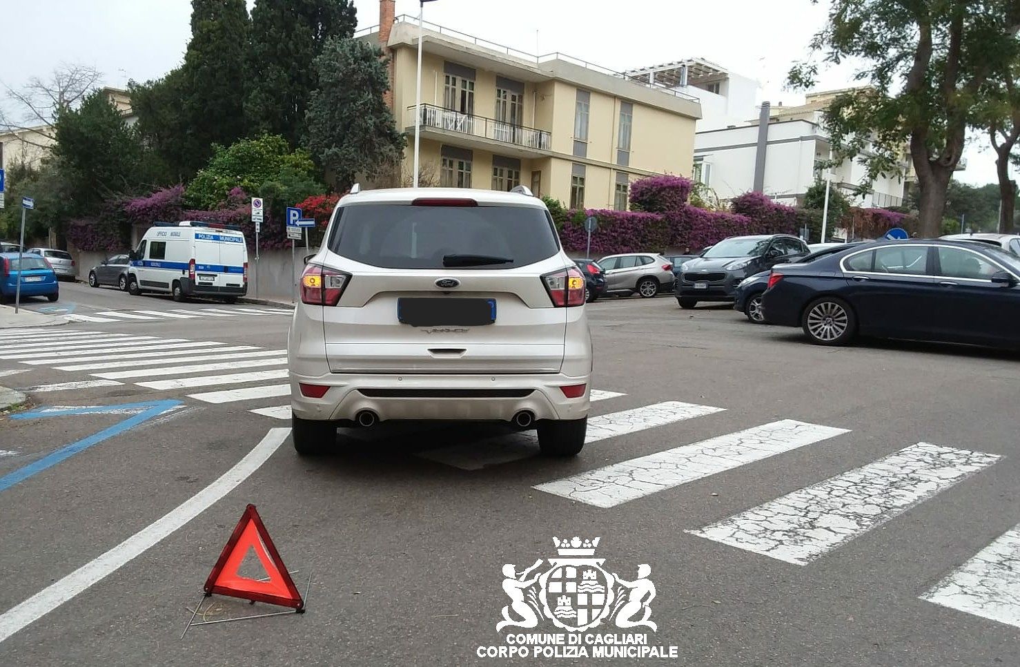 Cagliari, 77enne travolta sulle strisce pedonali: trasportata all’ospedale dal 118