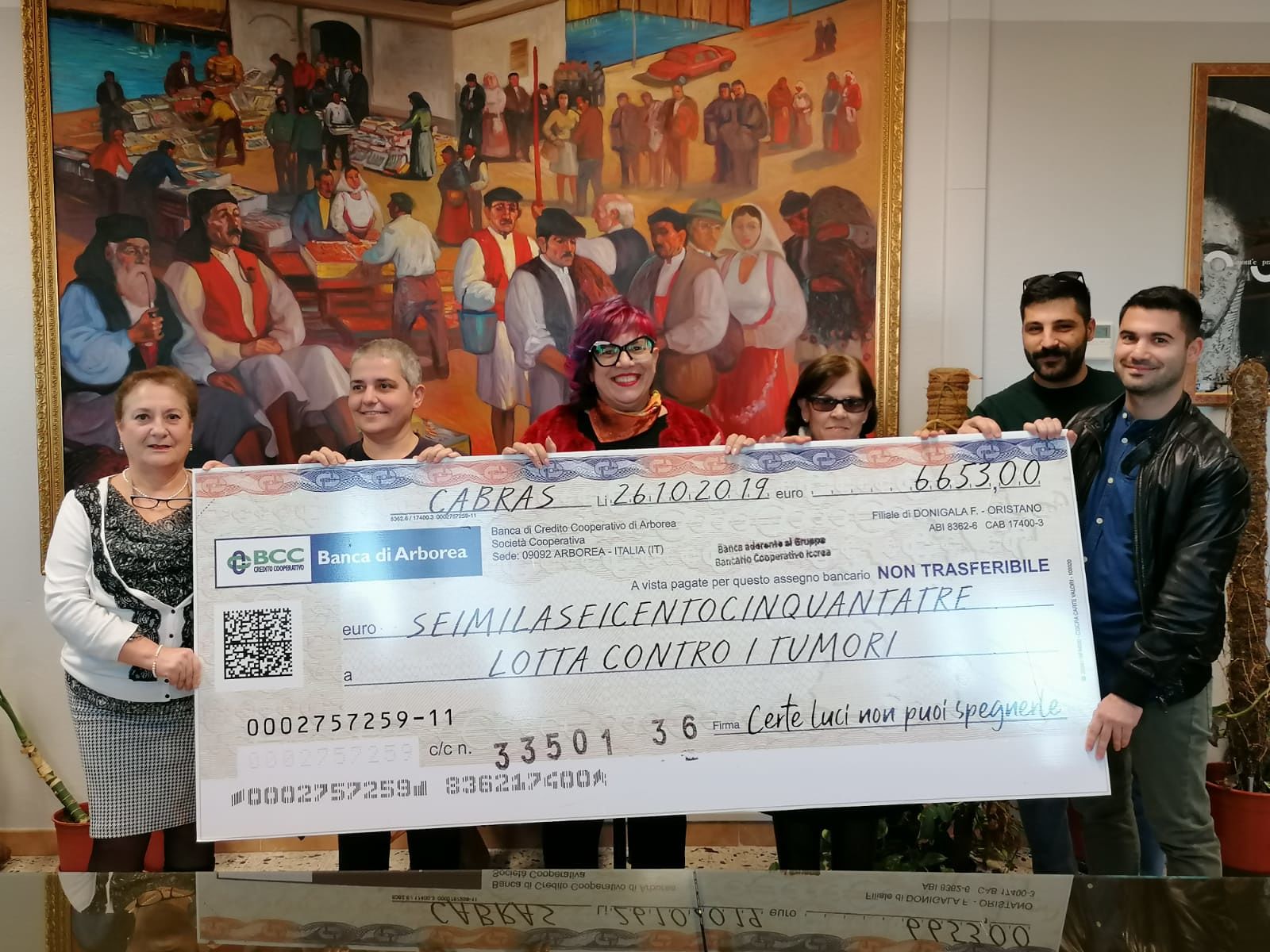 Concerto per ricordare Giacomo, scomparso per un cancro: raccolti oltre 6mila euro a Cabras