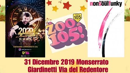 Capodanno a Monserrato, grande festa ai giardinetti “con Lo Zoo di 105 e i Non Soul Funky”