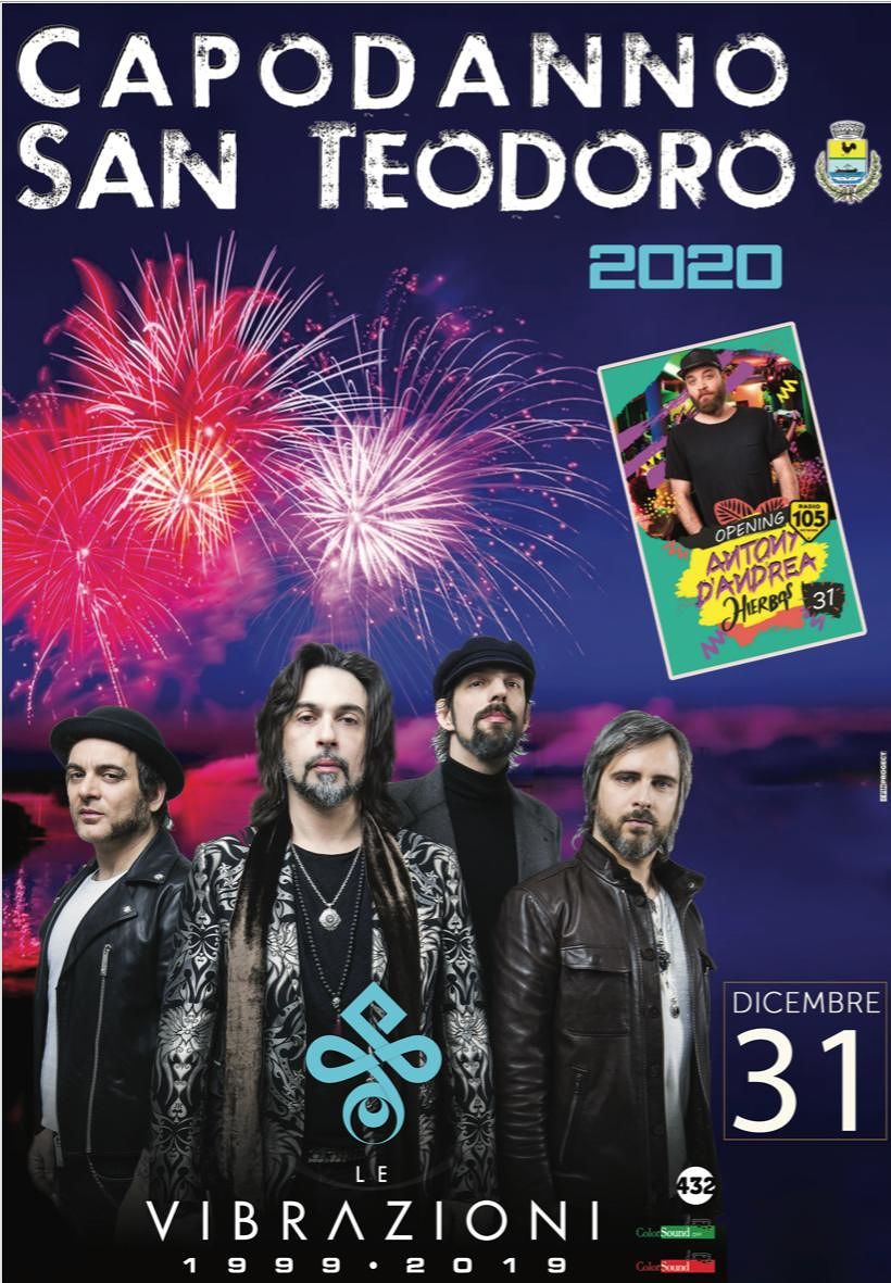 Il 31 dicembre a San Teodoro sarà la volta de “Le Vibrazioni”