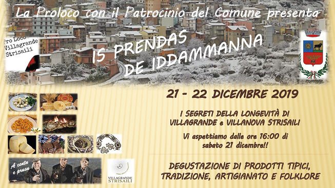 Villagrande Strisaili “Is prendas de Iddamanna” 21-22 dicembre 2019