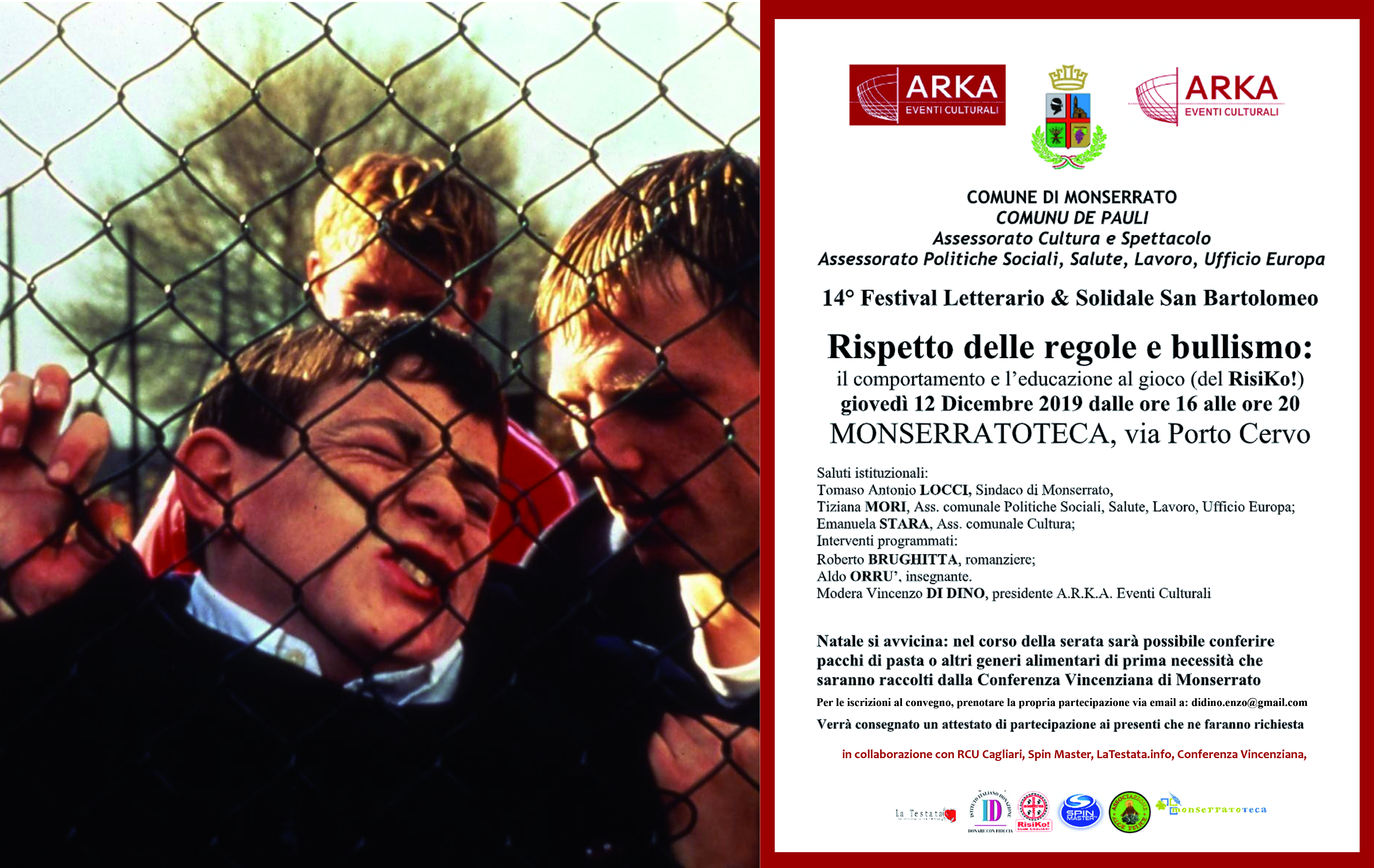 Seminario sul fenomeno del bullismo a Monserrato