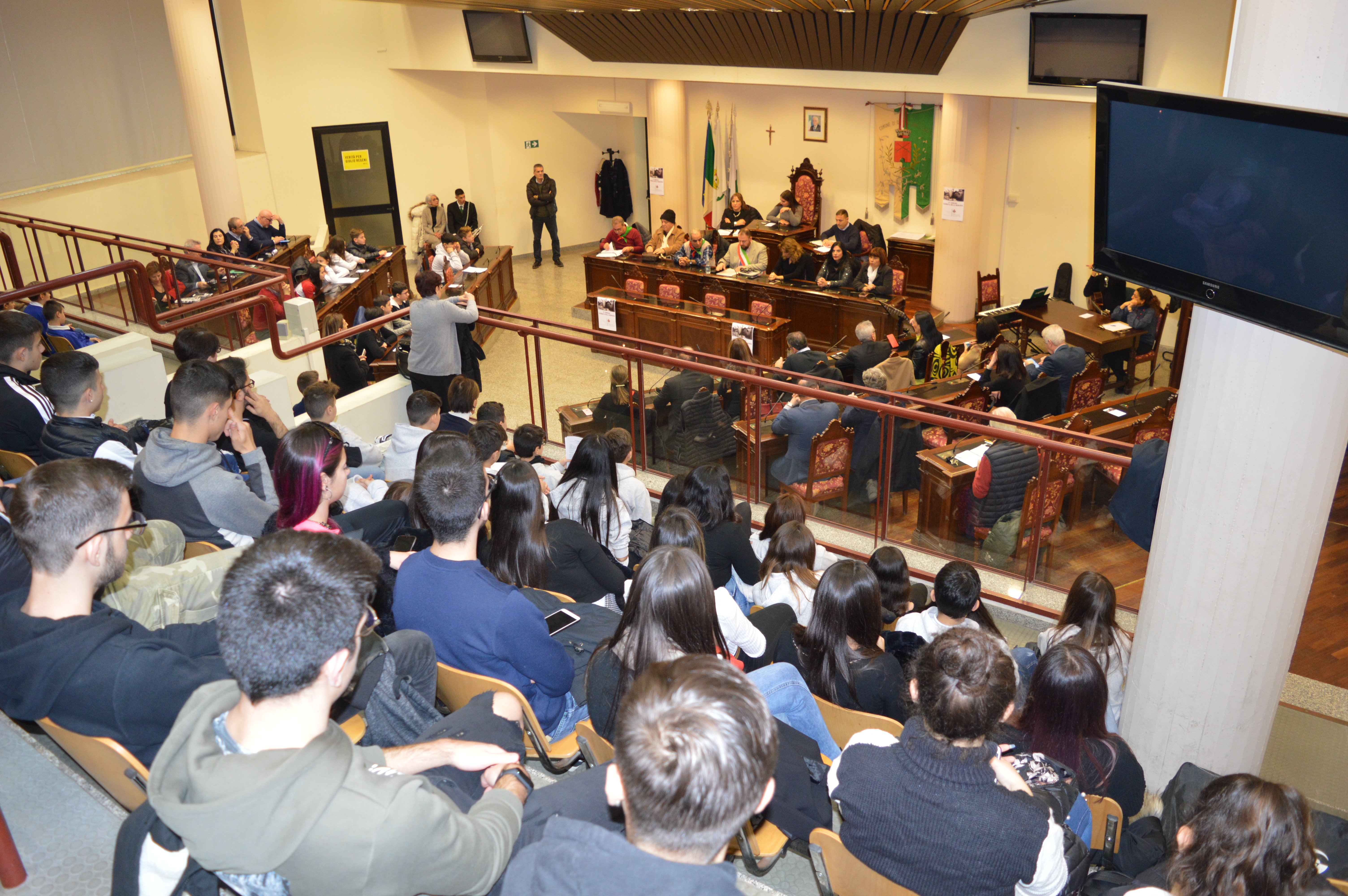Quartu celebra la Giornata della Memoria con gli studenti in Consiglio Comunale