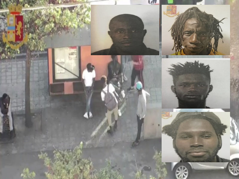 Cagliari, hascisc venduto dietro le pensiline dei bus: sgominata banda di pusher stranieri in via Roma