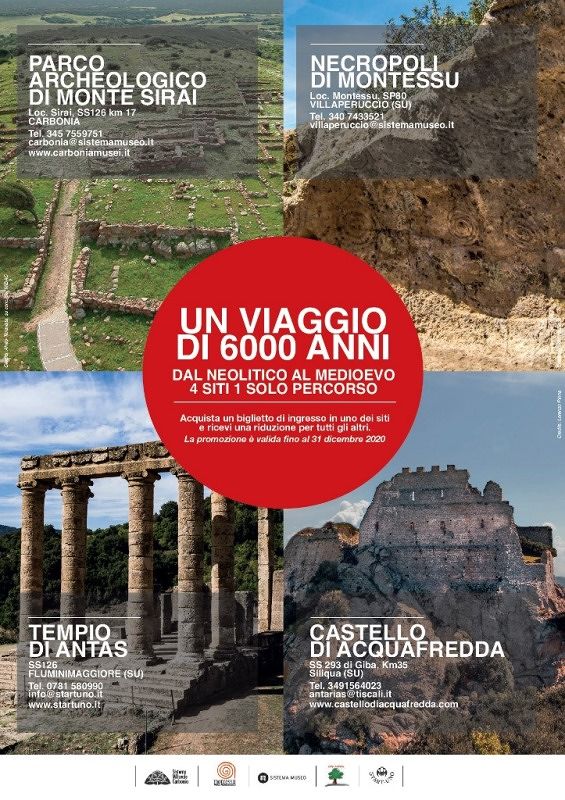 Quattro siti un solo percorso: un viaggio di 6mila anni tra Carbonia, Fluminimaggiore, Siliqua e Villaperuccio