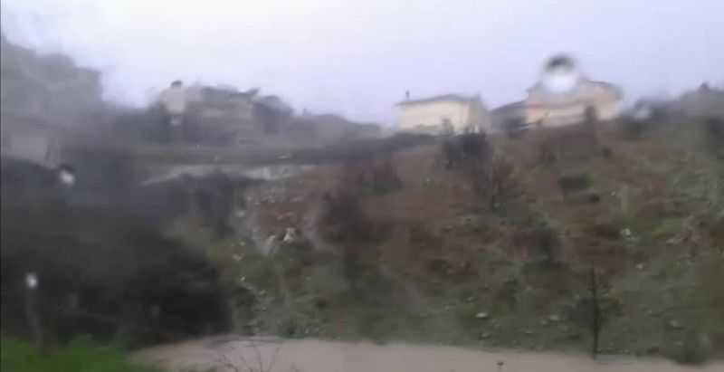 Frane a Ulassai e Siniscola, strade come fiumi a Burcei: emergenza maltempo in Sardegna