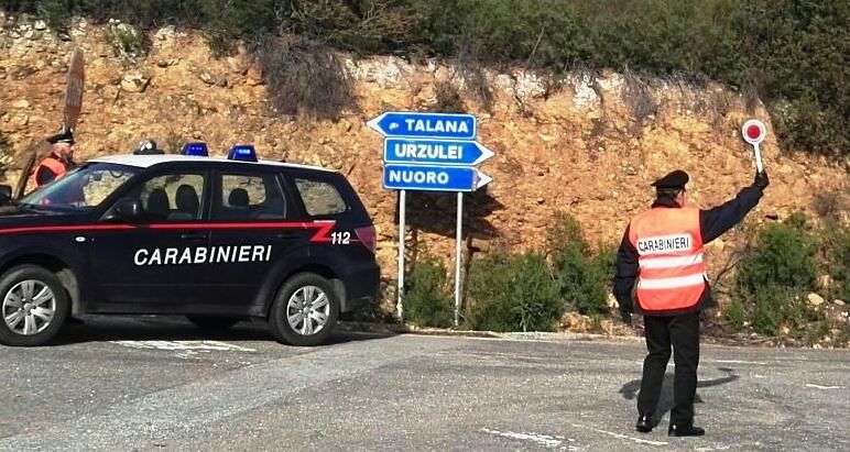 Spari contro un’auto a Talana: indagini in corso