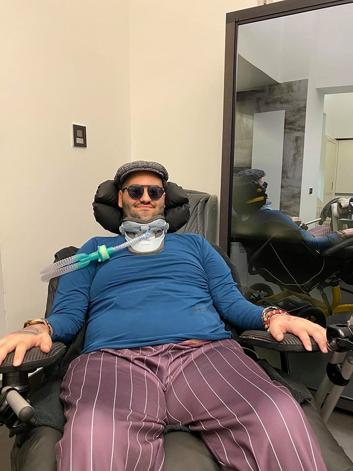 Paolo Palumbo, il malato sardo di Sla canterà al festival: “Sanremo è il regalo più bello che la vita potesse farmi”