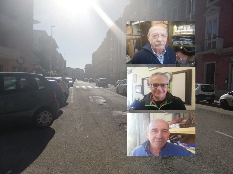 Cagliari, commercianti furiosi in via della Pineta: “La pista ciclabile? Assurdo farla qui”