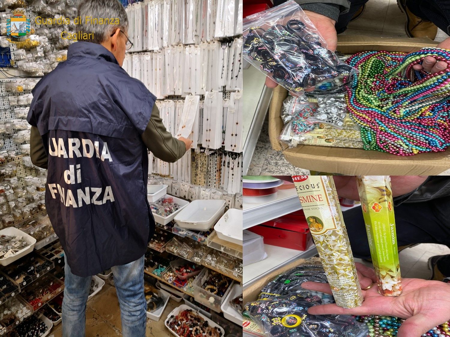 Cagliari, maxi multe a 4 negozi del centro: il business dei piercing e dei fermagli contraffatti