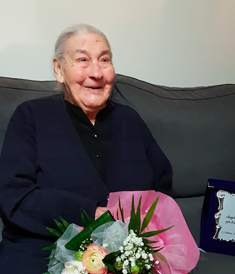 Grande festa a Serramanna, nonna Maria compie 100 anni