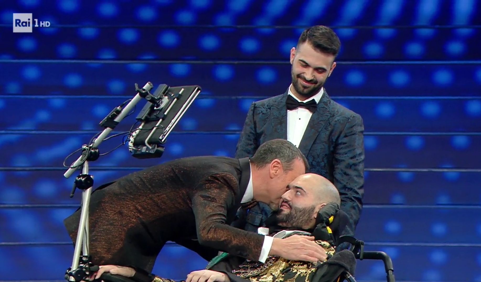 Paolo Palumbo più forte della Sla conquista Sanremo: “Per volare mi bastano gli occhi”