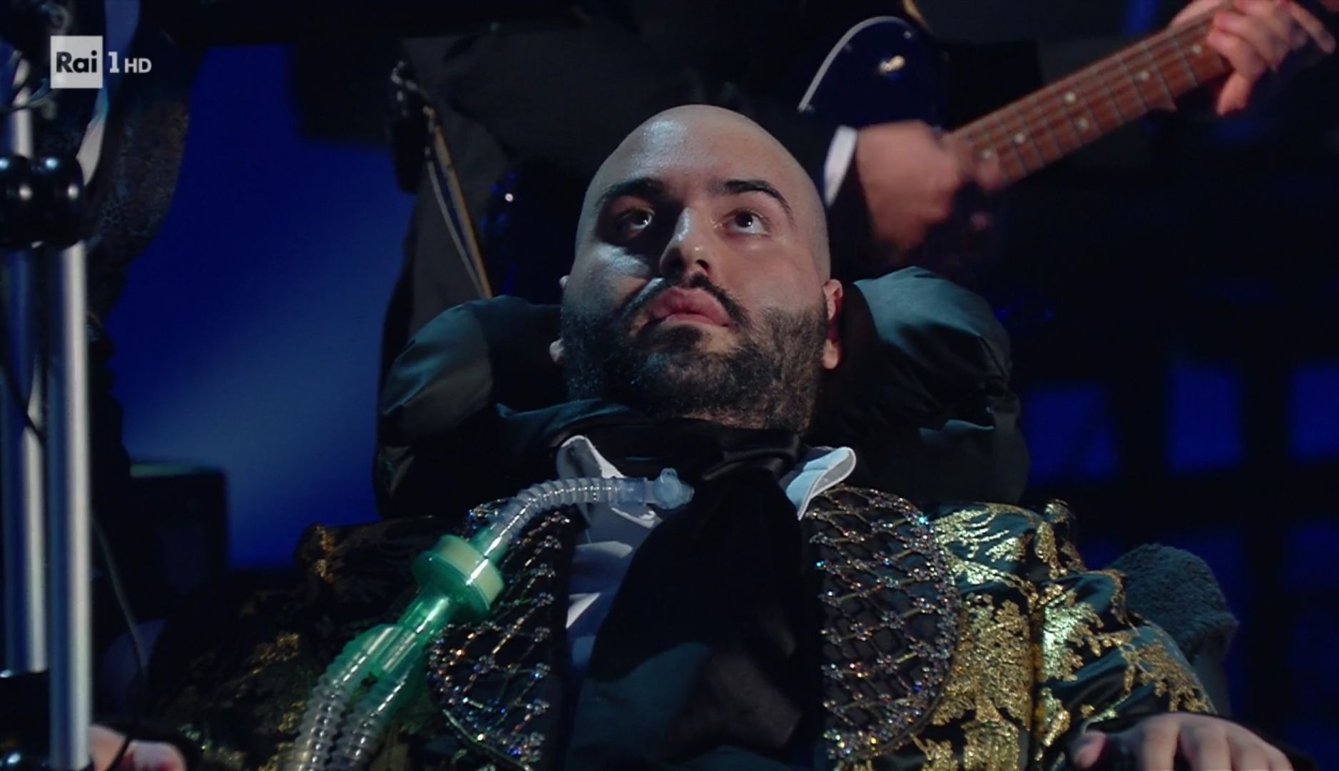 Paolo Palumbo, il “guerriero” sardo a Sanremo: “Lottate sempre per raggiungere i vostri sogni”