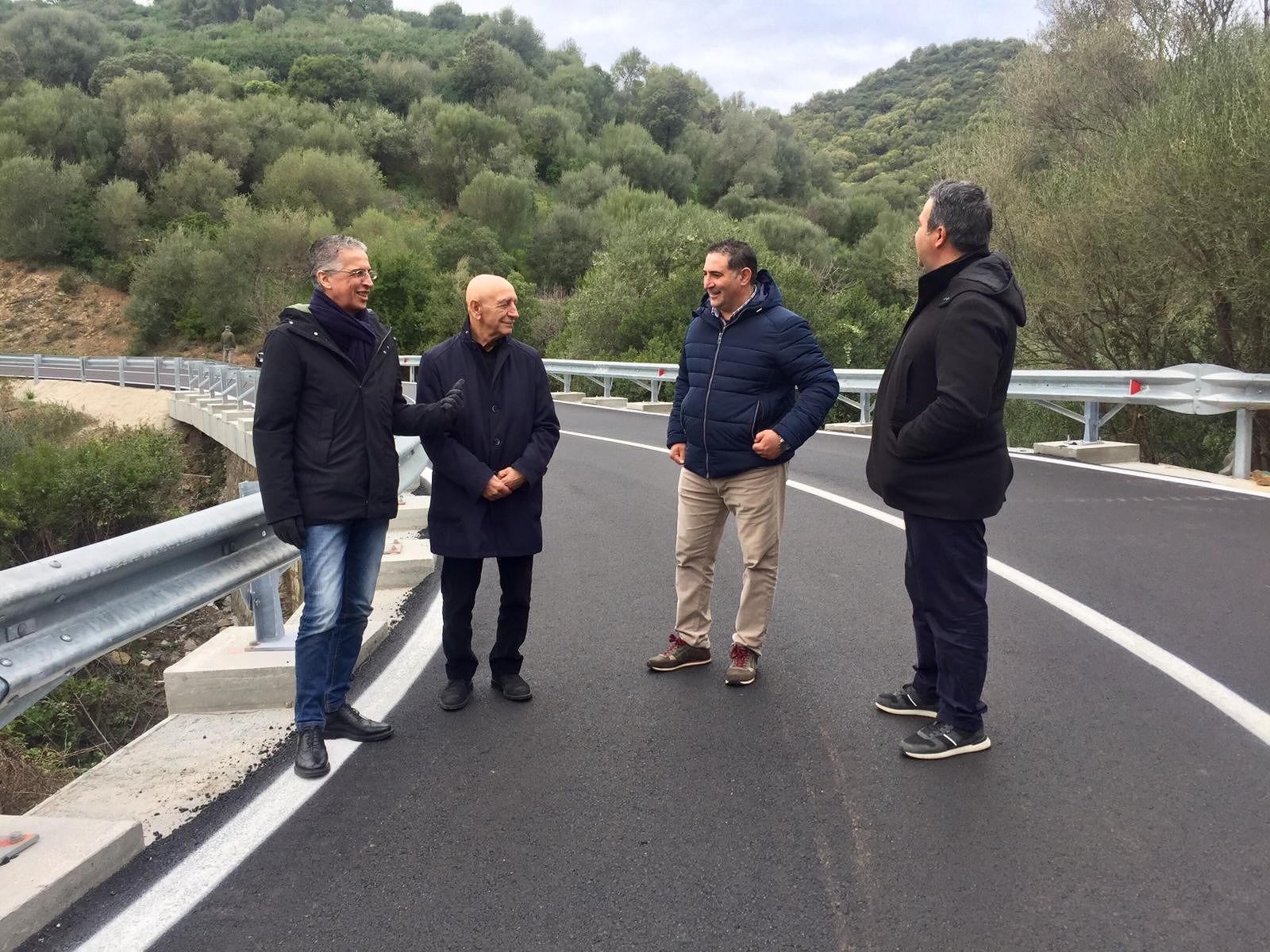 Riapre al transito la Sp 24, Frongia: “Restituita un’importante opera di collegamento”