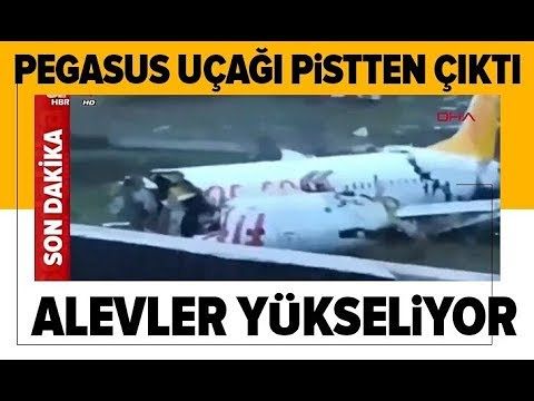 Instanbul, aereo esce di pista e si spezza in due – VIDEO