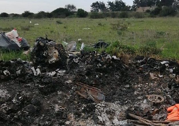 Quartucciu, allarme discariche e roghi di rifiuti