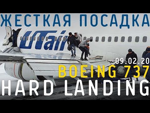 Russia: impressionanti immagini di un Boeing 737 costretto ad atterrare in emergenza senza carrello