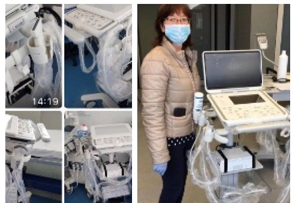 Un ecografo per l’emergenza Covid-19 donato al Brotzu