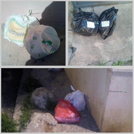 Cagliari, “Non lasciate nelle strade i sacchetti di immondezza non correttamente differenziati”