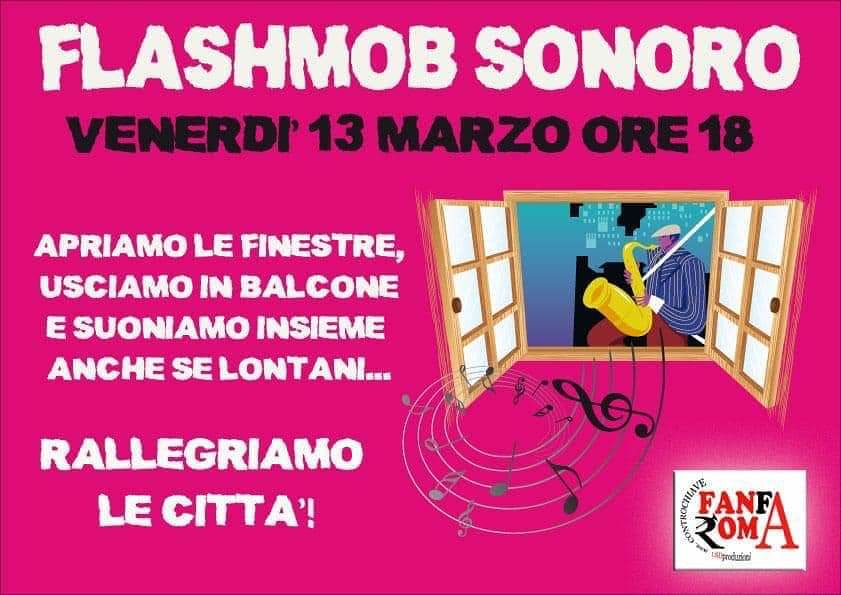 Flashmob sonoro questa sera a Samassi: tutti ai balconi a suonare contro il Coronavirus