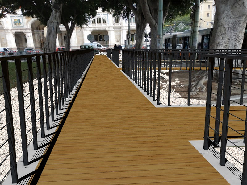 Cagliari, ecco la nuova piazza Matteotti: nuovo look in due mesi