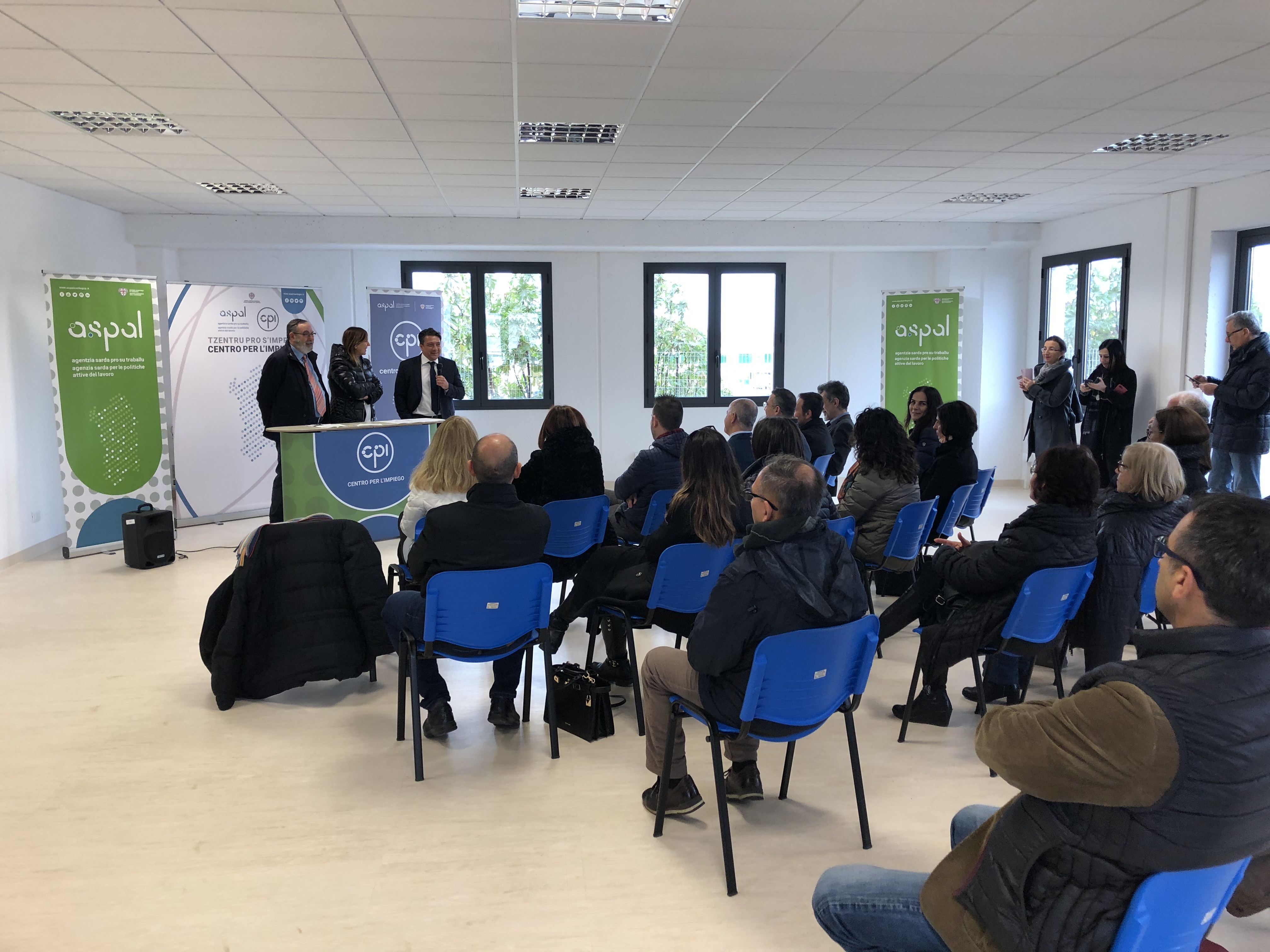 Aspal a Quartu, inaugurata la nuova sede a Sa Serrixedda: “Ecco il nuovo locale per dare risposte sul lavoro