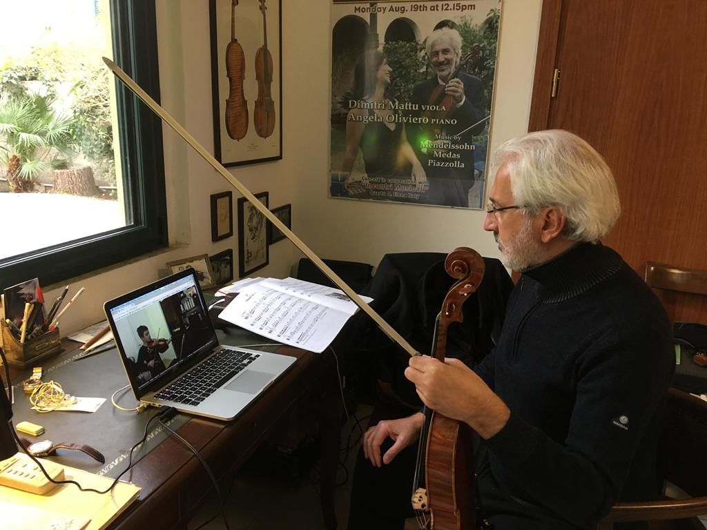 Pianoforte, viola ma anche jazz: successo al Conservatorio di Cagliari per la didattica on line