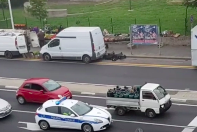 Cagliari, la protezione civile con i megafoni a San Michele: “Rimanete in casa”