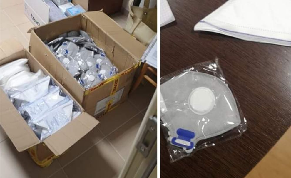 Nuoro, i commercianti donano 700 mascherine agli infermieri e medici in lotta contro il Coronavirus 