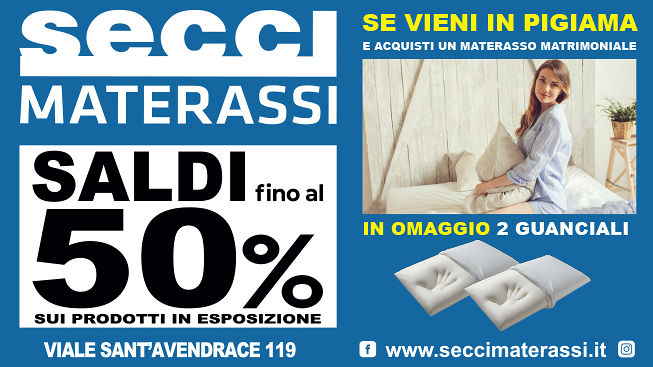 “Arriva in pigiama in negozio, ti regaliamo i guanciali”: eccezionale offerta a Cagliari, materassi a metà prezzo