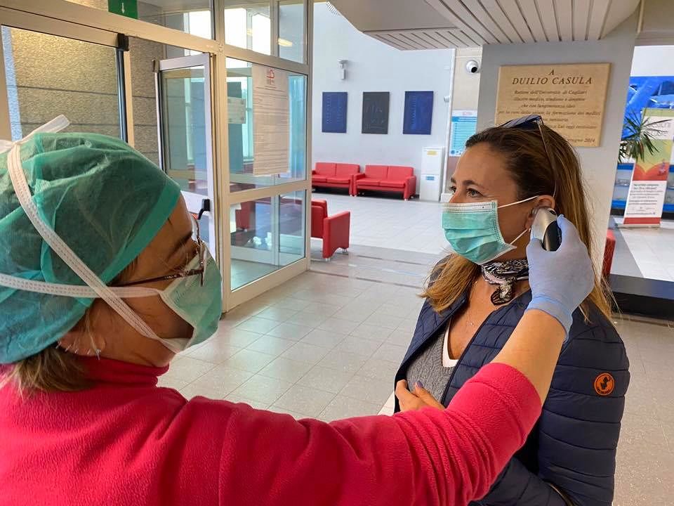 Controlli contro il Coronavirus anche al Policlinico di Monserrato, arrivano i termometri a infrarossi