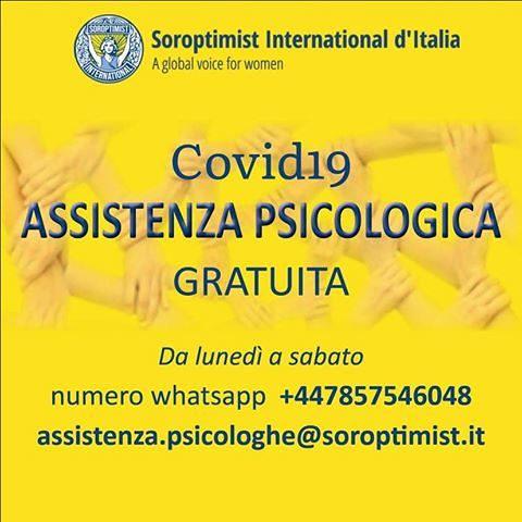 Covid 19, Sorotmist vara un team per l’assistenza psicologica gratuita: ecco i numeri utili