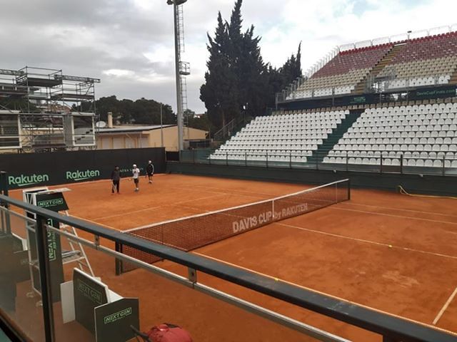 Coppa Davis a Cagliari, i genitori della scuola di via Garavetti: “Rischio Coronavirus, centinaia di bambini a due passi”
