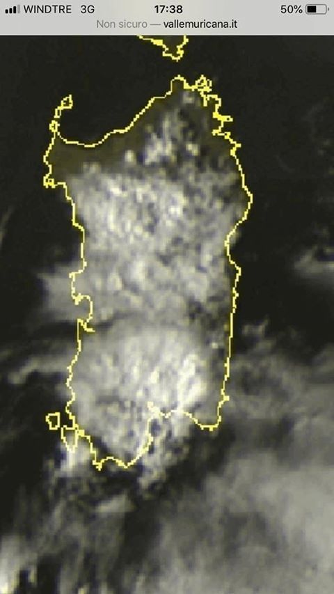 Temporale su Cagliari e area vasta: tuoni e fulmini sulle città spettrali, “chiuse” per Coronavirus