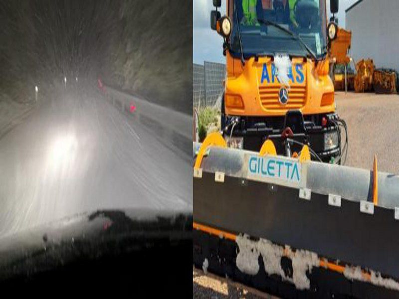 La neve ricopre tutto il Nuorese, strade imbiancate da Mamoiada a Lanusei