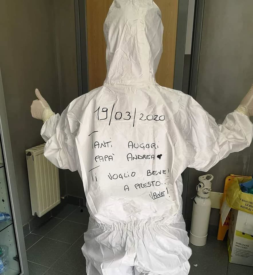 Cagliari, la giovane infermiera del Ss.Trinità nel giorno nero del Covid 19: “Tanti auguri papà, ti voglio bene”