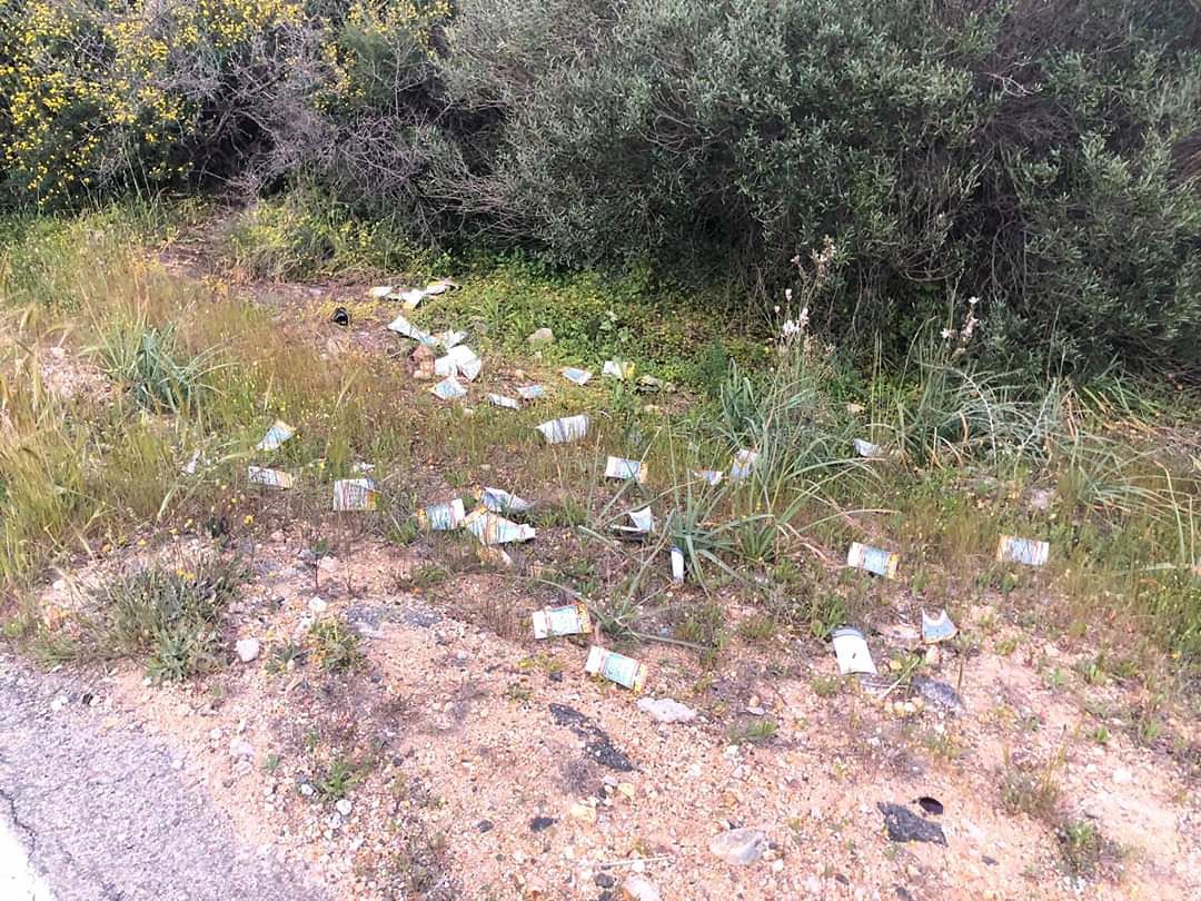 Getta 70 “Gratta e vinci” nelle campagne di Poggio dei Pini, incivile incastrato dalle telecamere