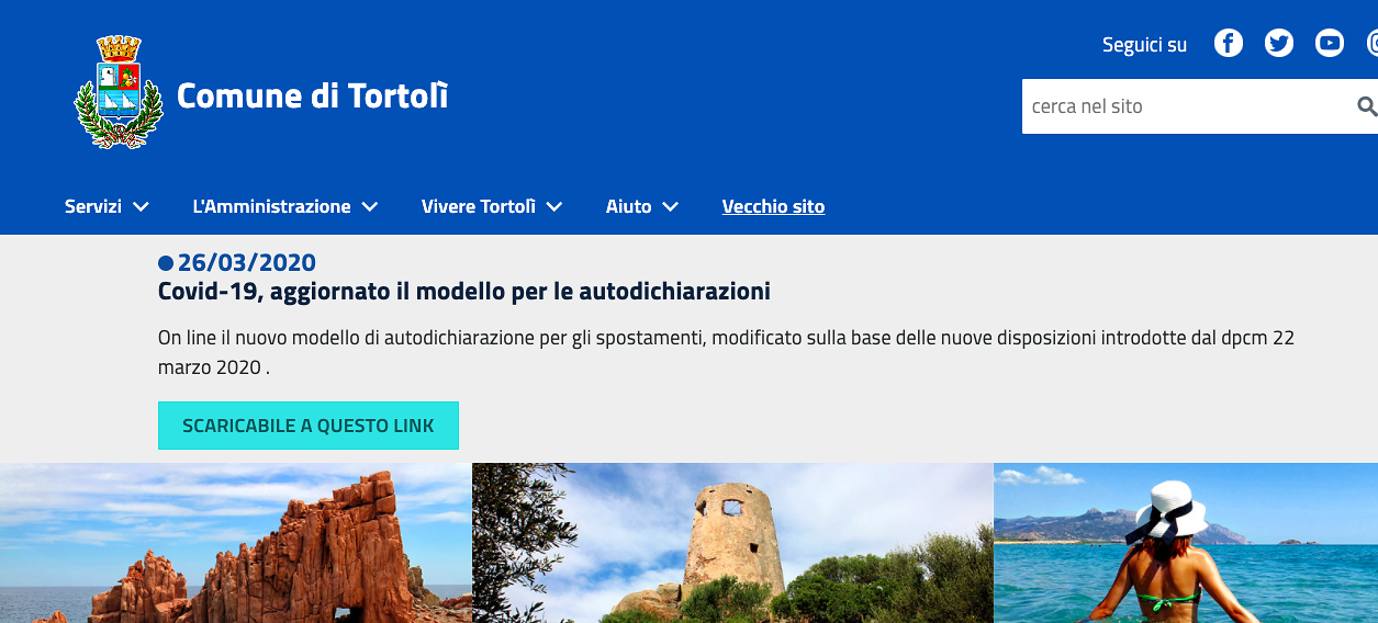 Emergenza Covid,  buoni spesa per cittadini in difficoltà economica a Tortolì